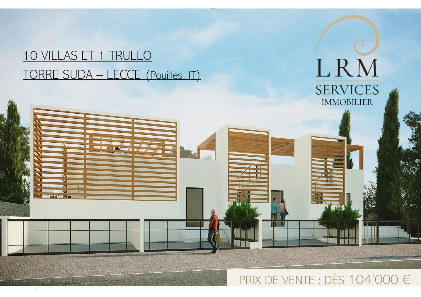 Réalisation de 10 villas et rénovation d’un trullo (maison typique en pierre) — photo 1
