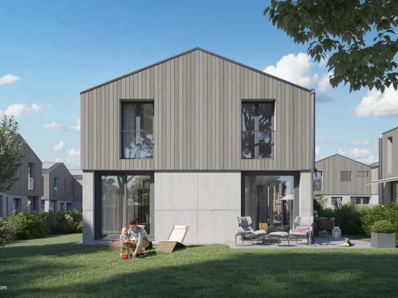 Réalisation de 10 villas avec garage sous-terrain — photo 4