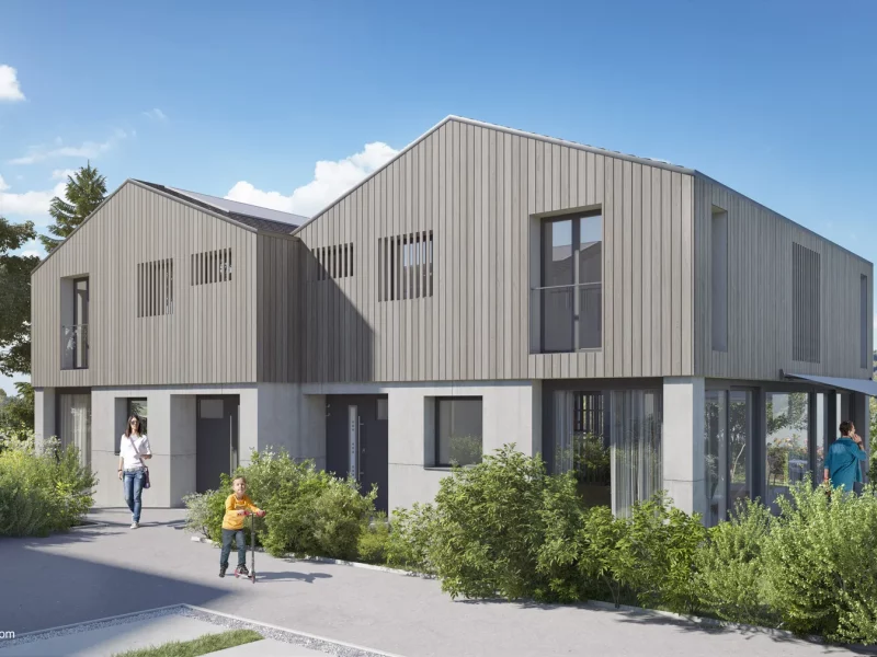 Réalisation de 10 villas avec garage sous-terrain — photo 5